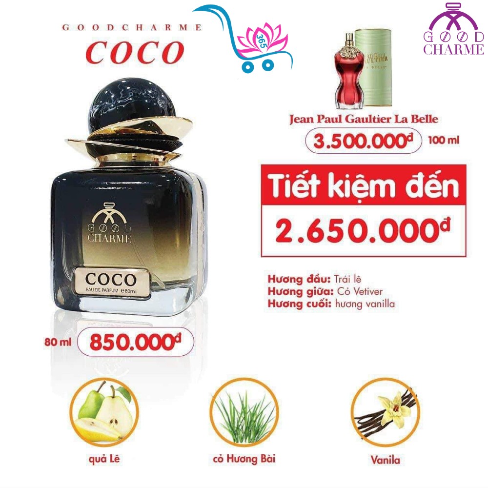 Nước Hoa Good Charme Coco Đen 80ml Nữ Chính Hãng