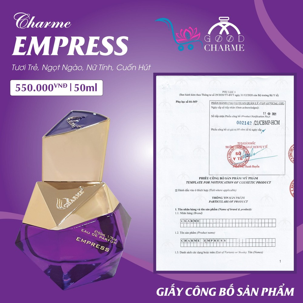 Nước Hoa Good Charme Empress 50ml Nữ Chính Hãng