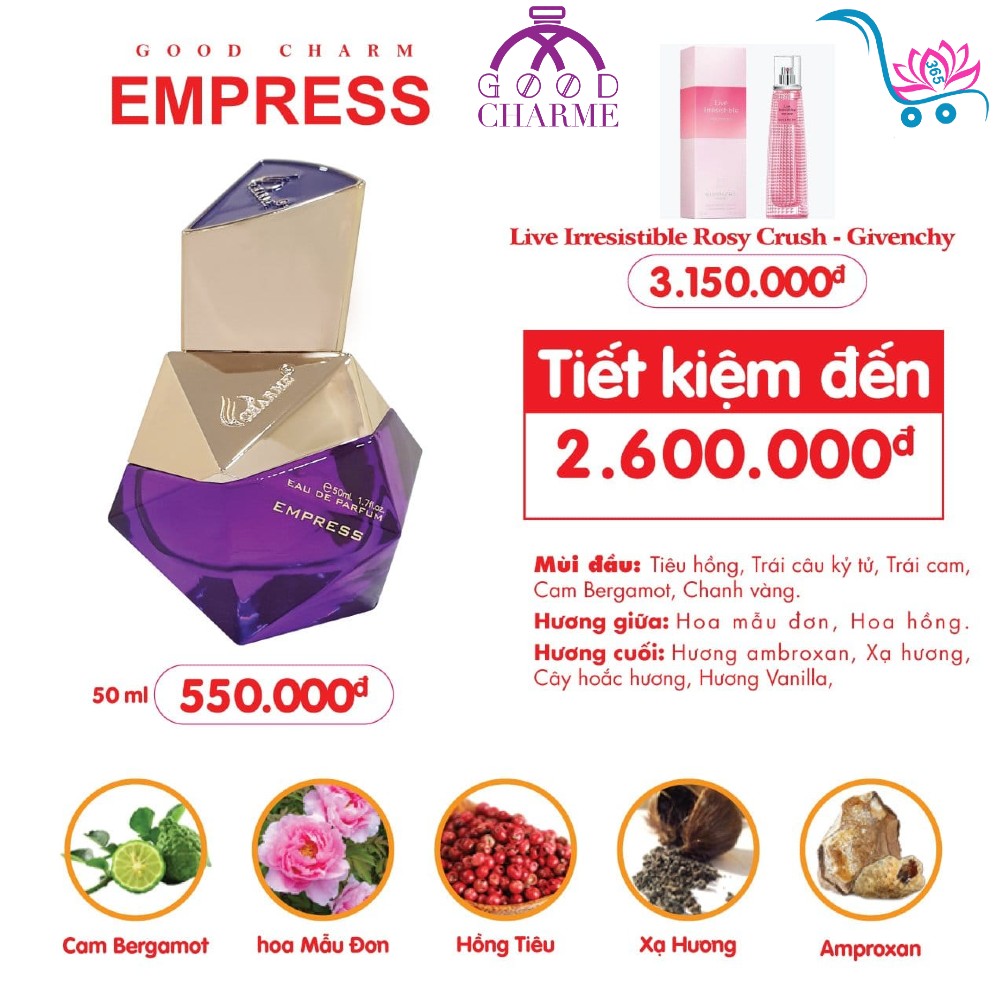 Nước Hoa Good Charme Empress 50ml Nữ Chính Hãng