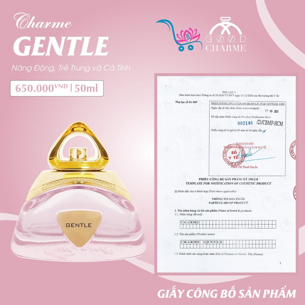 Nước Hoa Good Charme Gentle 50ml Nữ Chính Hãng