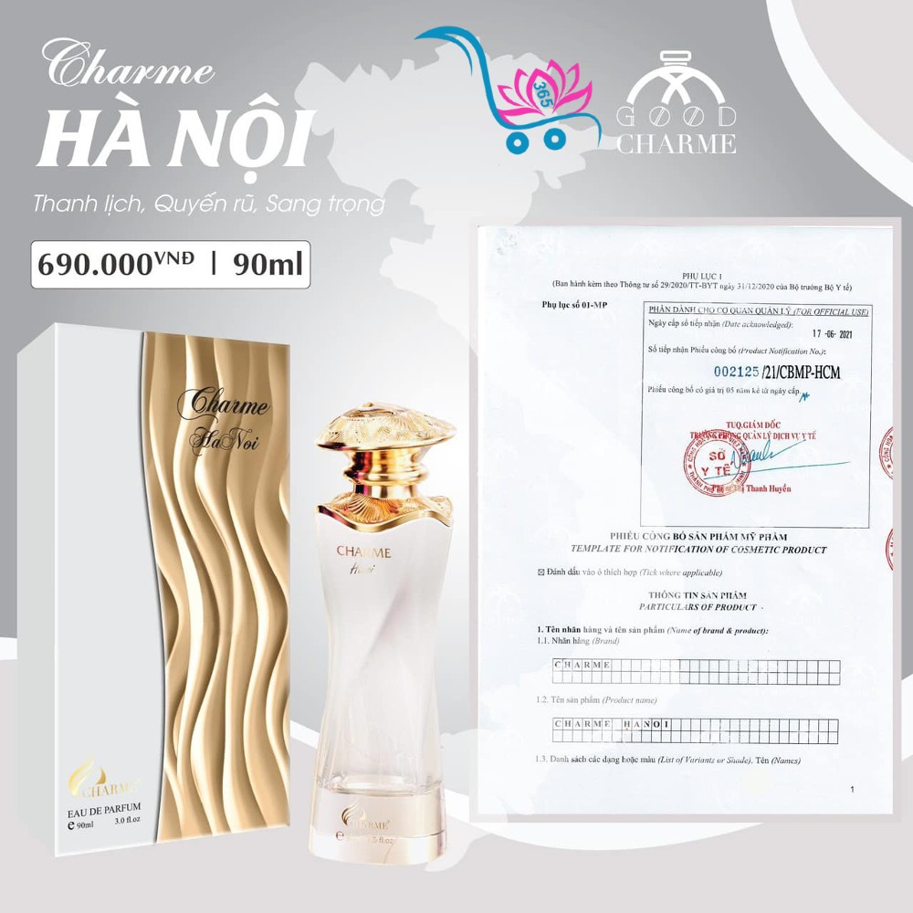 Nước Hoa Good Charme Hà Nội 90ml Nữ Chính Hãng
