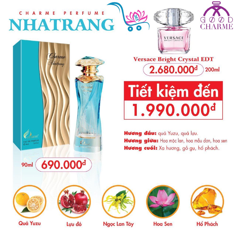 Nước Hoa Good Charme Nha Trang 90ml Nữ Chính Hãng