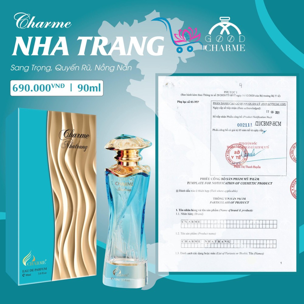 Nước Hoa Good Charme Nha Trang 90ml Nữ Chính Hãng