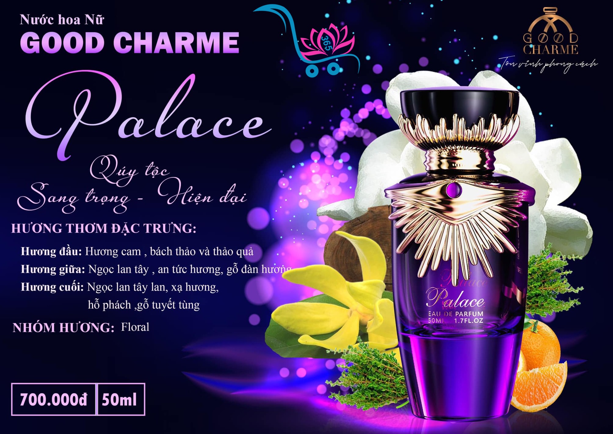 Nước Hoa Good Charme Palace 50ml Nữ Chính Hãng
