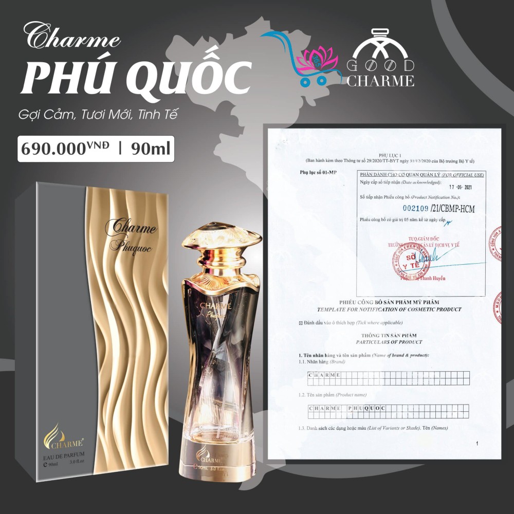 Nước Hoa Good Charme Phú Quốc 90ml Nữ Chính Hãng