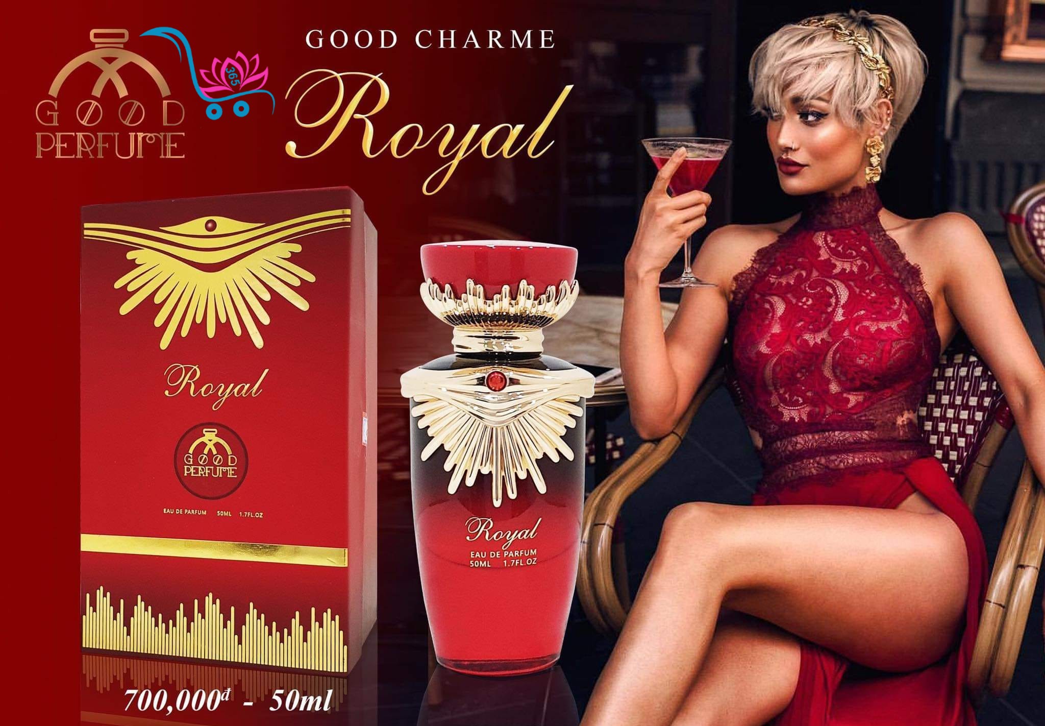 Nước Hoa Good Charme Royal 50ml Nữ Chính Hãng