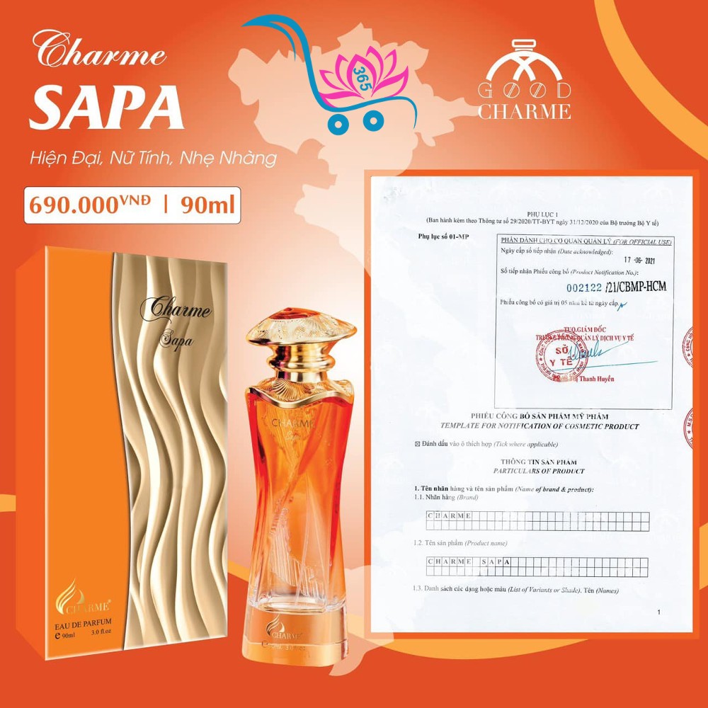 Nước Hoa Good Charme Sa Pa 90ml Nữ Chính Hãng