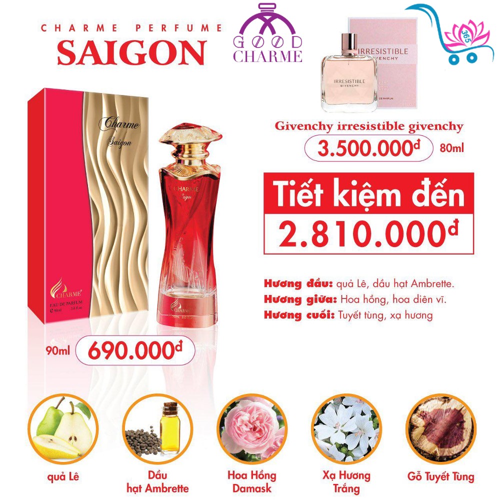 Nước Hoa Good Charme Sài Gòn 90ml Nữ Chính Hãng