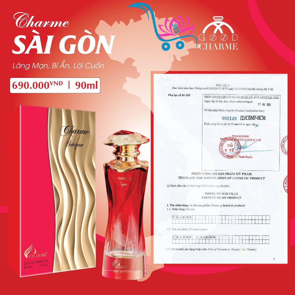 Nước Hoa Good Charme Sài Gòn 90ml Nữ Chính Hãng