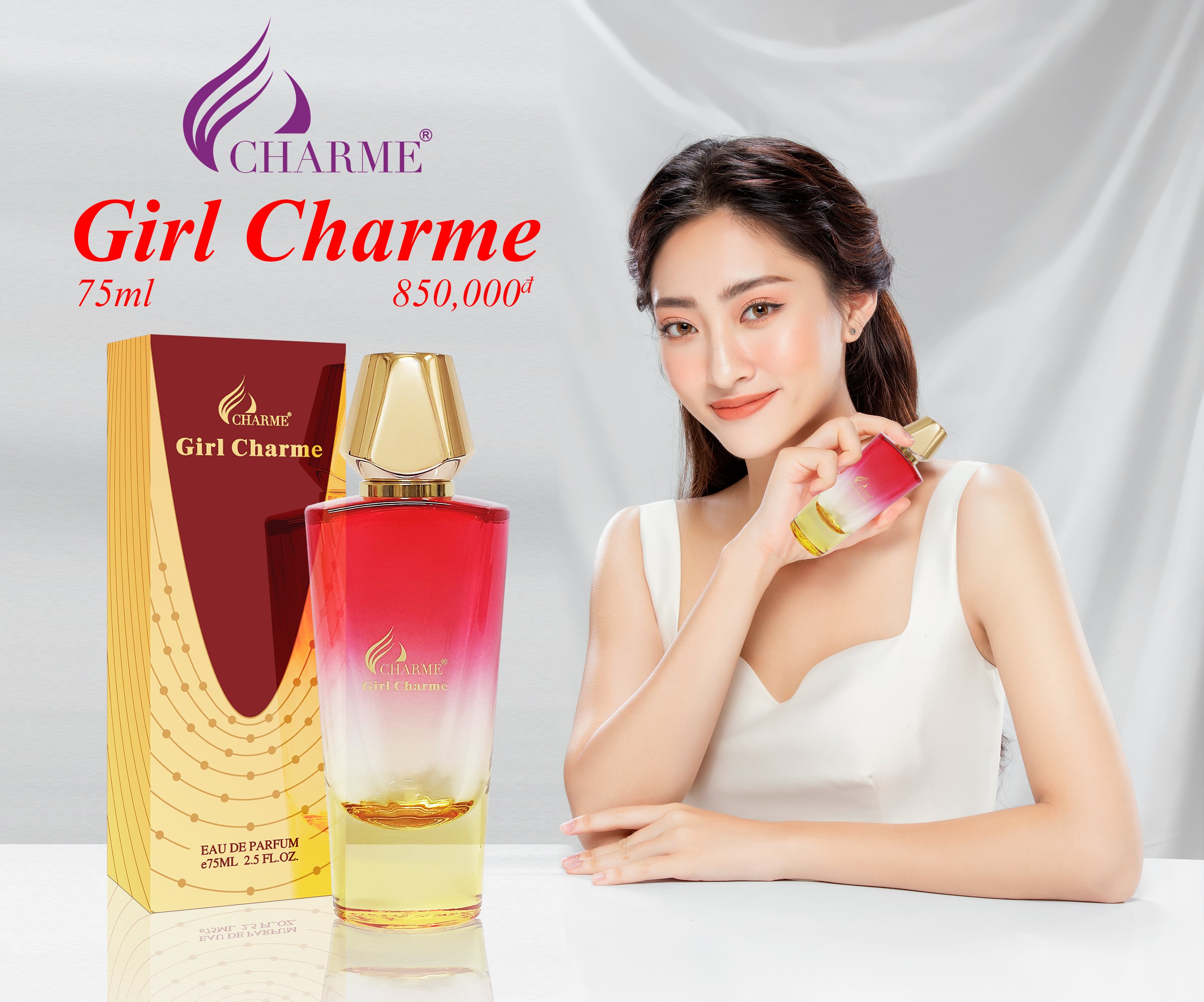 Nước Hoa Charme Girl Charme 75ml Nữ Chính Hãng