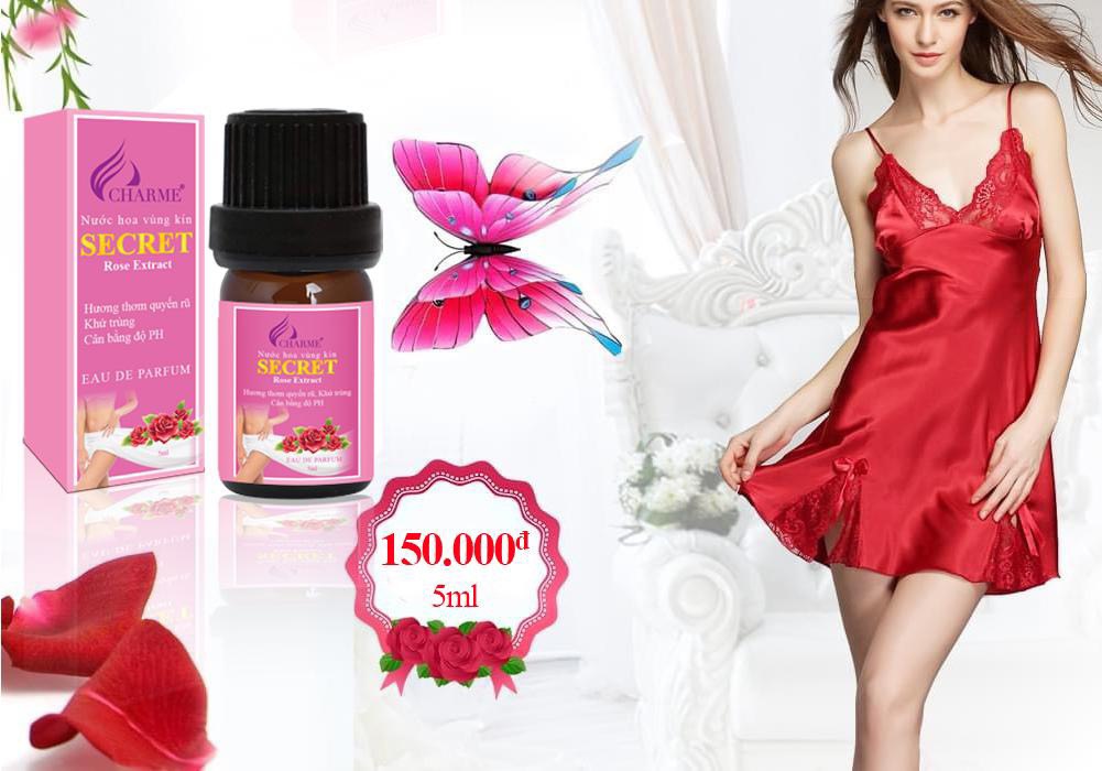 Nước Hoa Vùng Kín Charme Secret Rose Extract