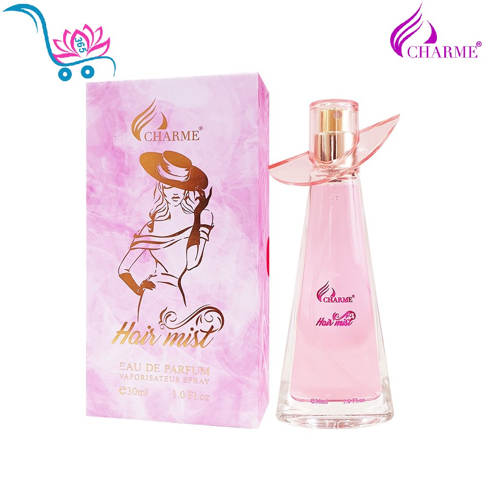 Nước Hoa Xịt Tóc Charme Hair Mist 30ml Nữ Chính Hãng