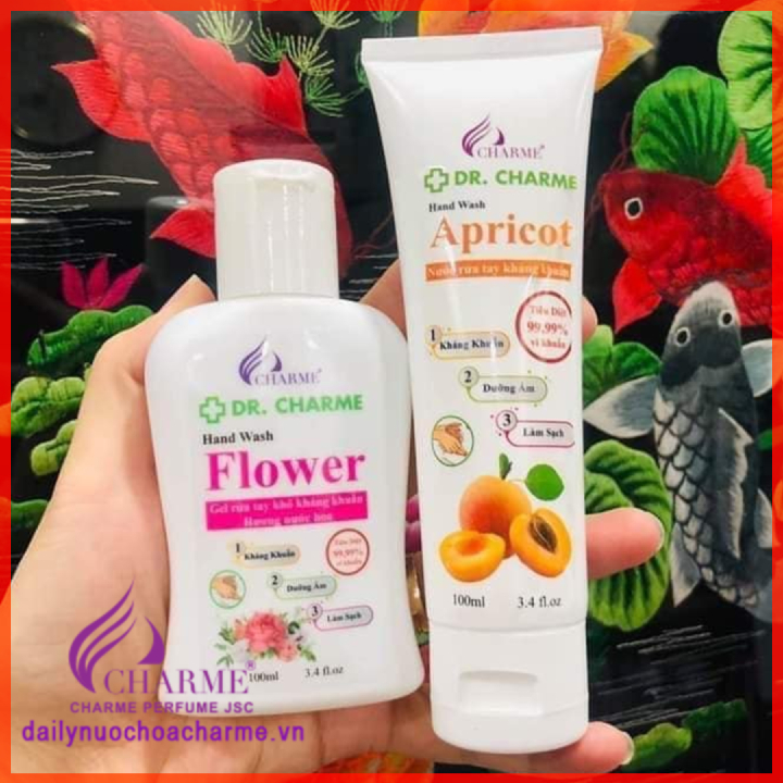 Nước Rửa Tay DR. CHARME Apricot