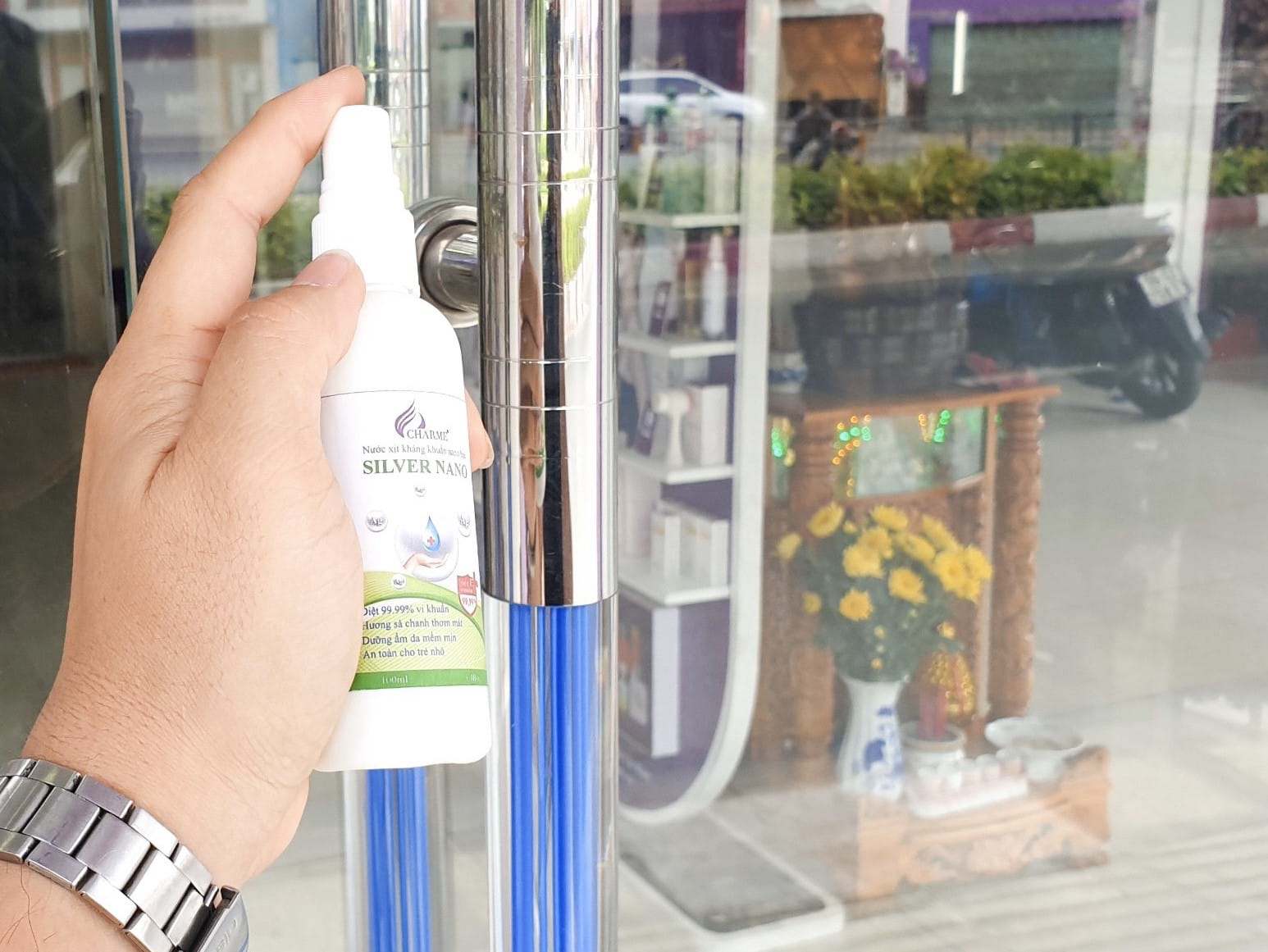 Nước Xịt Kháng Khuẩn Nano Bạc CHARME SILVER NANO