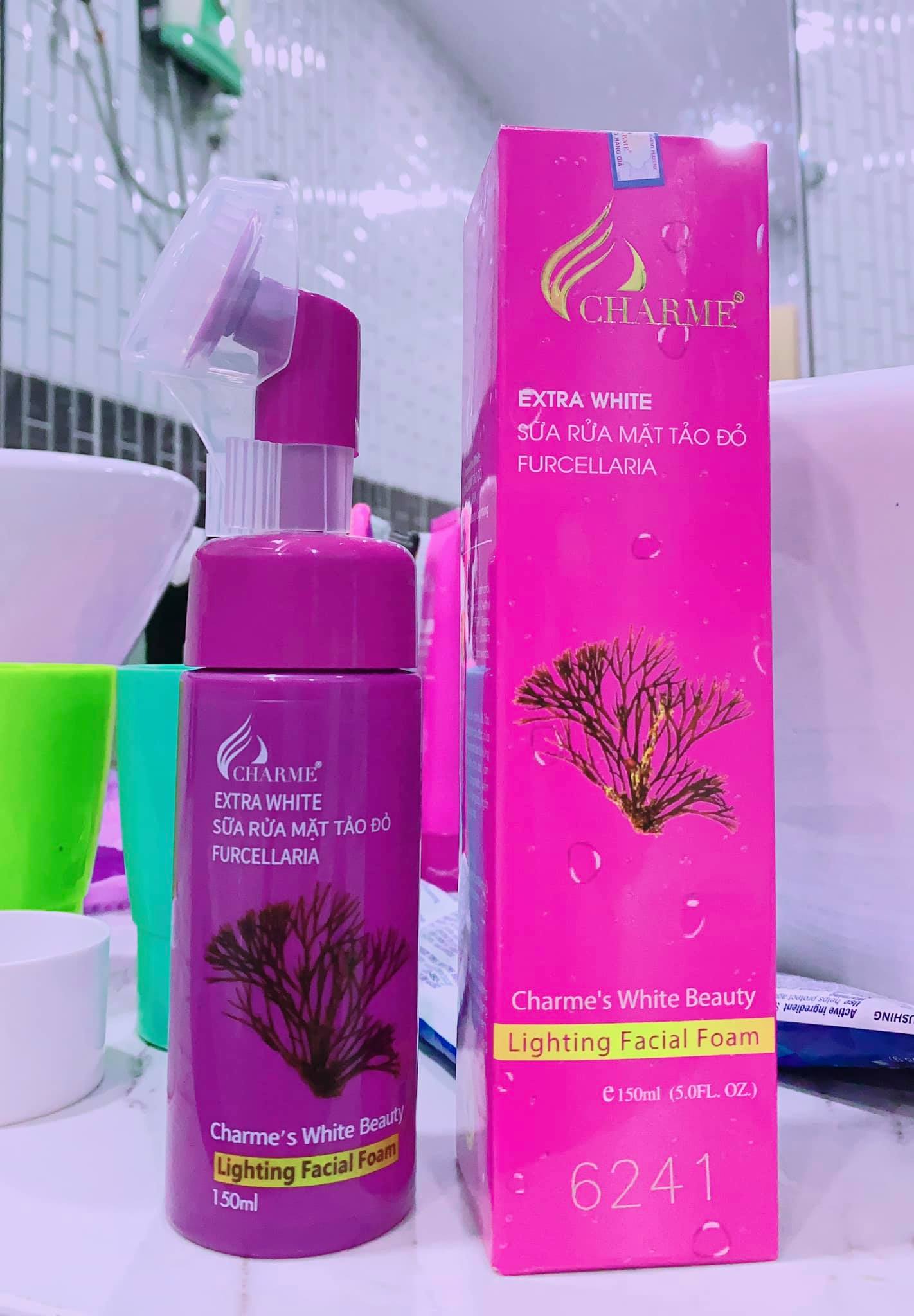 Sữa Rửa Mặt Charme Tảo Đỏ