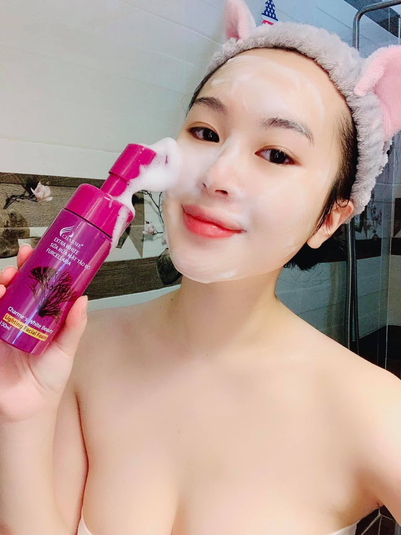 Sữa Rửa Mặt Charme Tảo Đỏ