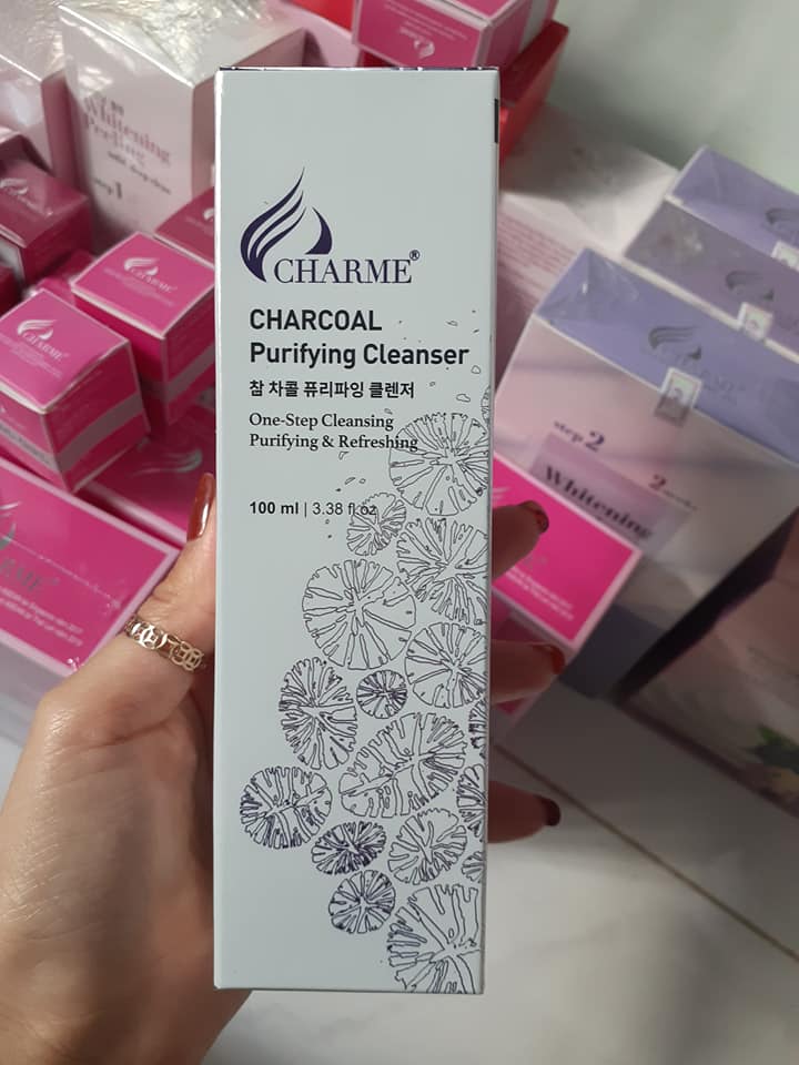 Sữa Rửa Mặt Charme Charcoal Than Hoạt Tính