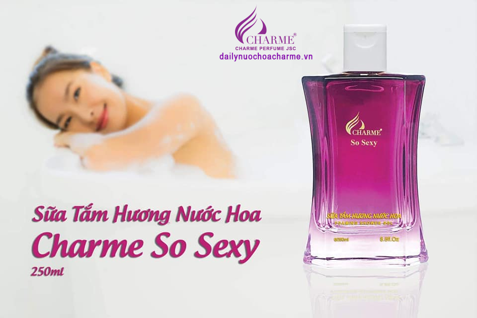 Sữa Tắm Nước Hoa Charme So Sexy 250ml
