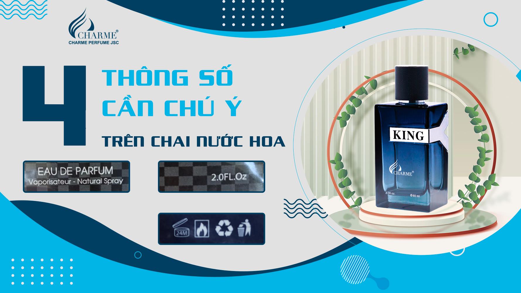 Thông Số Trên Chai Nước Hoa