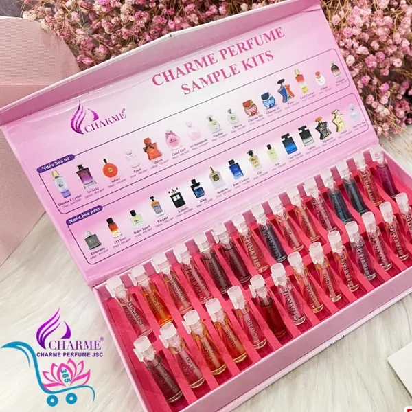Bộ Test Nước Hoa Charme 30 Mùi