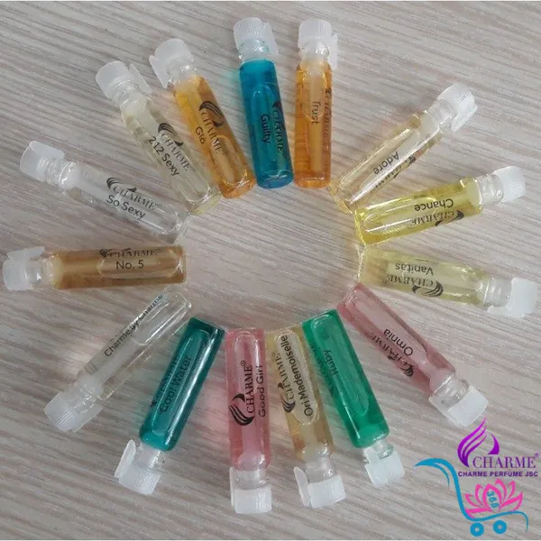 Bộ Test Nước Hoa Charme 30 Mùi