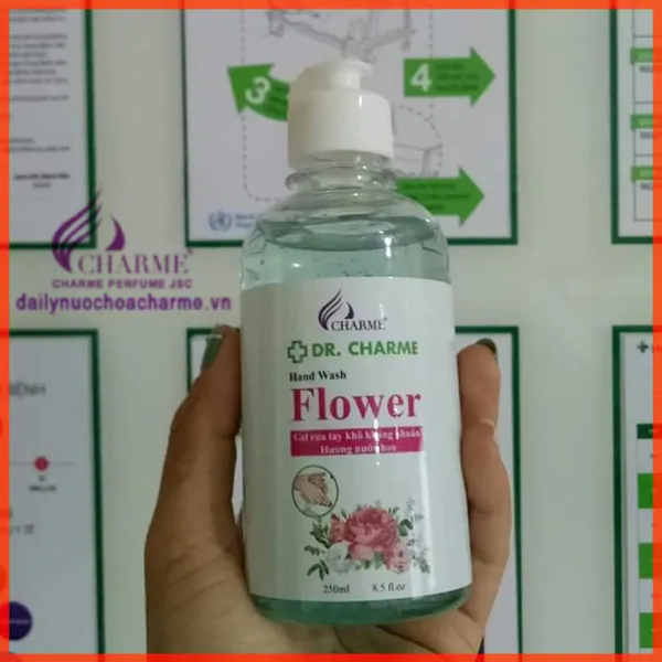 Gel Rửa Tay Khô DR. CHARME Flower 250ml