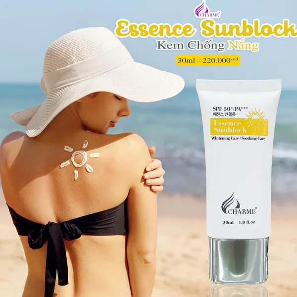 Kem Chống Nắng Charme Essence Sunblock