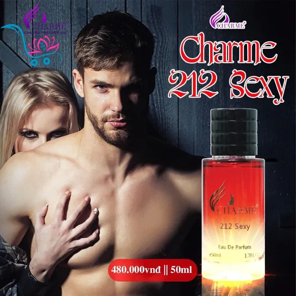 Nước Hoa Charme 212 Sexy 50ml Nam Chính Hãng