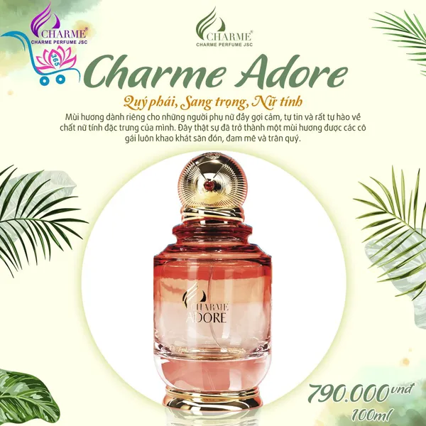 Nước Hoa Charme Adore 100ml Nữ Chính Hãng