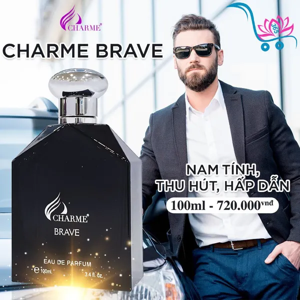 Nước Hoa Charme Brave 100ml Nam Chính Hãng