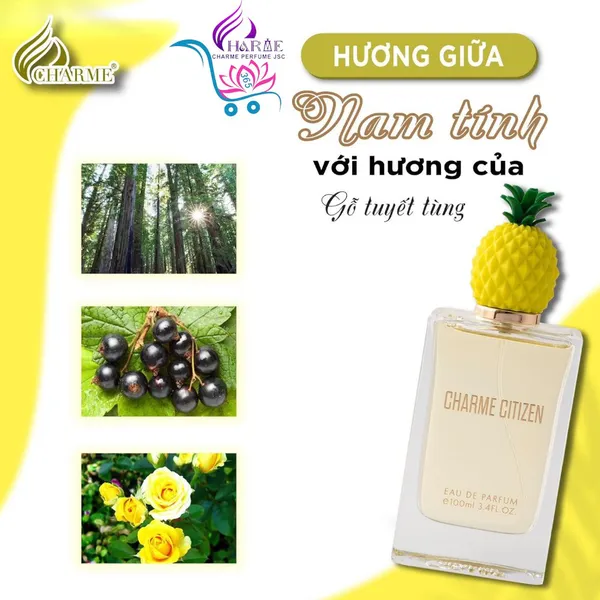 Nước Hoa Charme Citizen 100ml Nam Chính Hãng