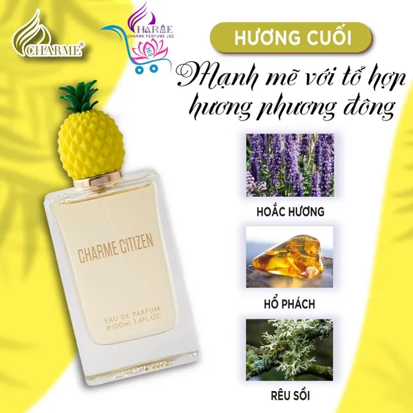 Nước Hoa Charme Citizen 100ml Nam Chính Hãng