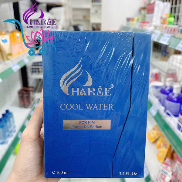 Nước Hoa Charme Cool Water 100ml Nam Mới Chính Hãng [Phiên bản 2024]