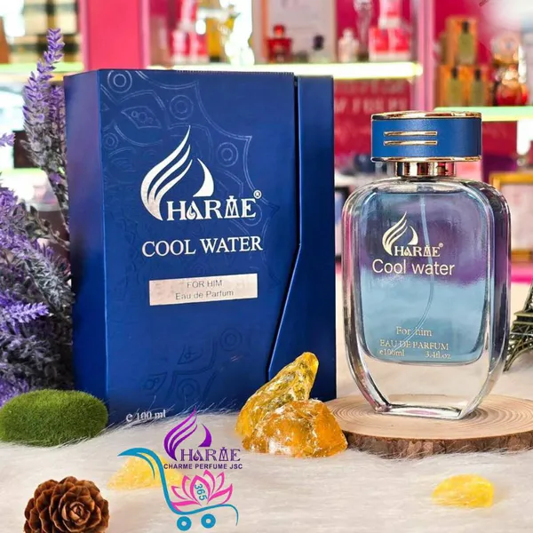 Nước Hoa Charme Cool Water 100ml Nam Mới Chính Hãng [Phiên bản 2024]