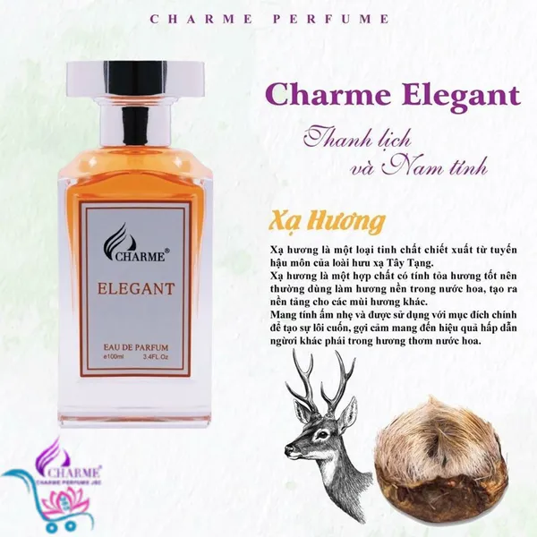 Nước Hoa Charme Elegant 100ml Nam Chính Hãng