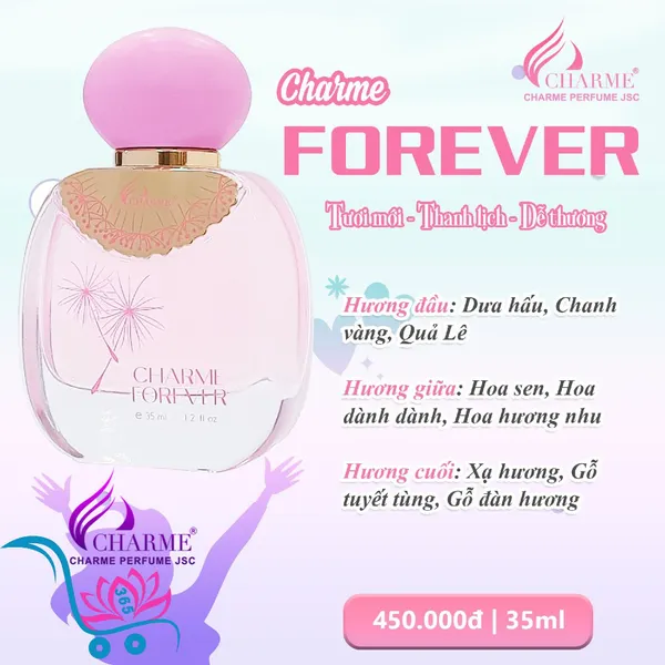 Nước Hoa Charme Forever 35ml Nữ Chính Hãng