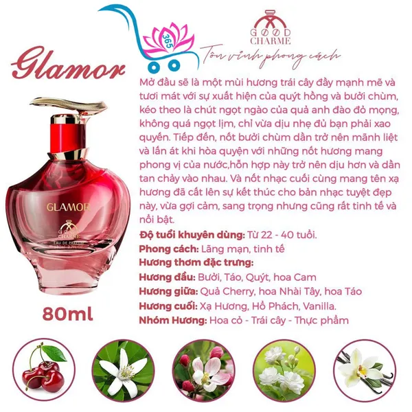 Nước Hoa Good Charme Glamor 80ml Nữ Chính Hãng