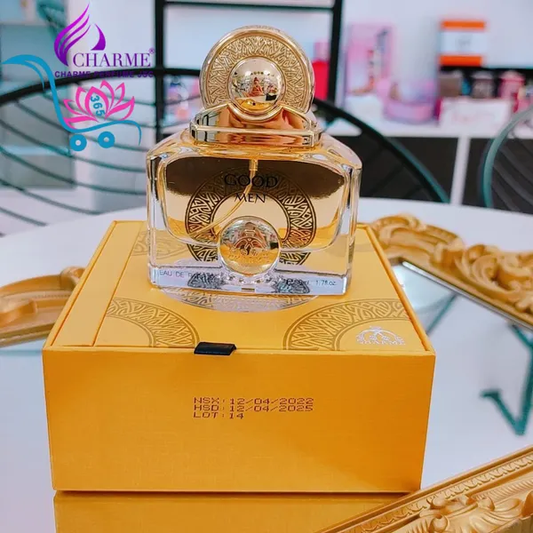 Nước Hoa Charme Good Men 50ml Màu Vàng Nam Chính Hãng 