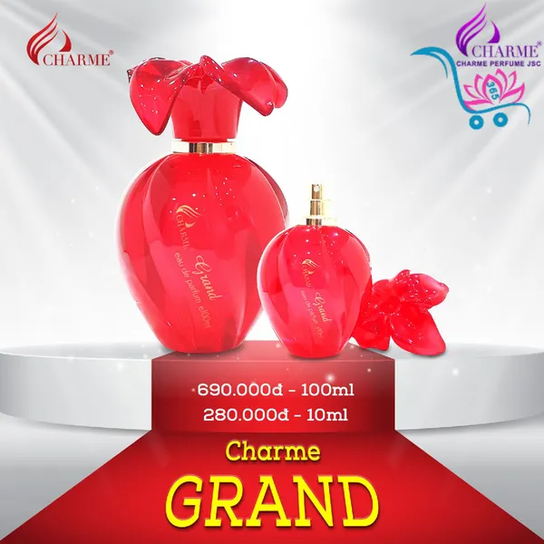 Nước Hoa Charme Grand 100ml Nữ Chính Hãng