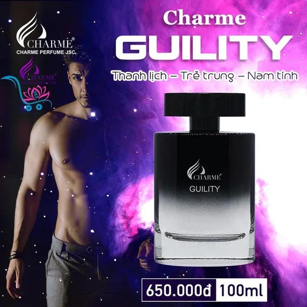 Nước Hoa Charme Guility 100ml Nam Chính Hãng