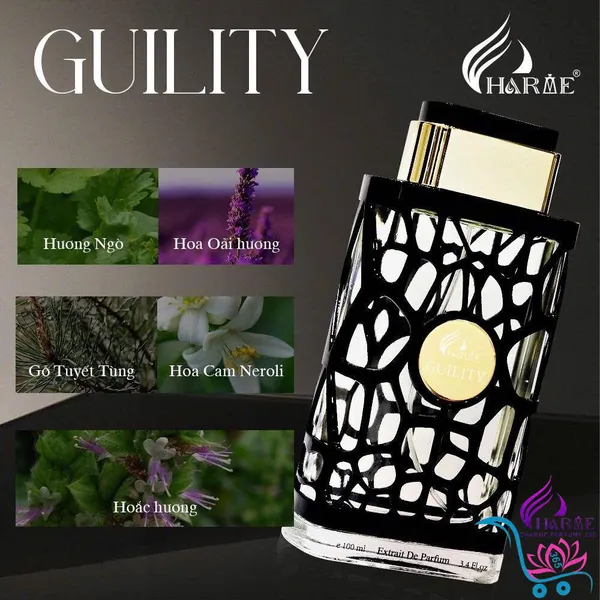 Nước Hoa Charme Guility 100ml Nam Mới Chính Hãng [Phiên bản 2024]