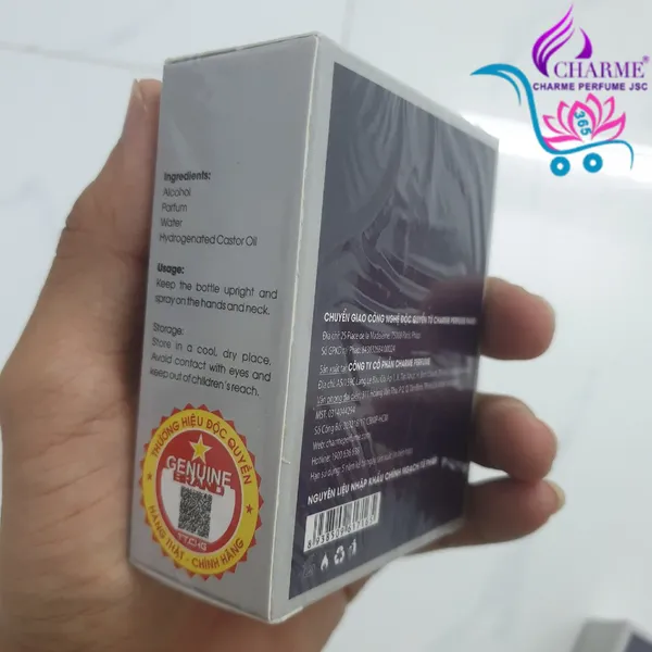 Nước Hoa Charme Guility 50ml Nam Chính Hãng
