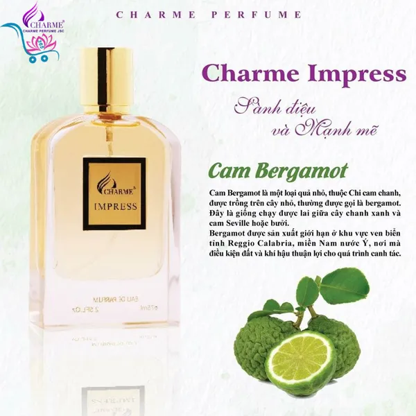 Nước Hoa Charme Impress 75ml Nam Chính Hãng