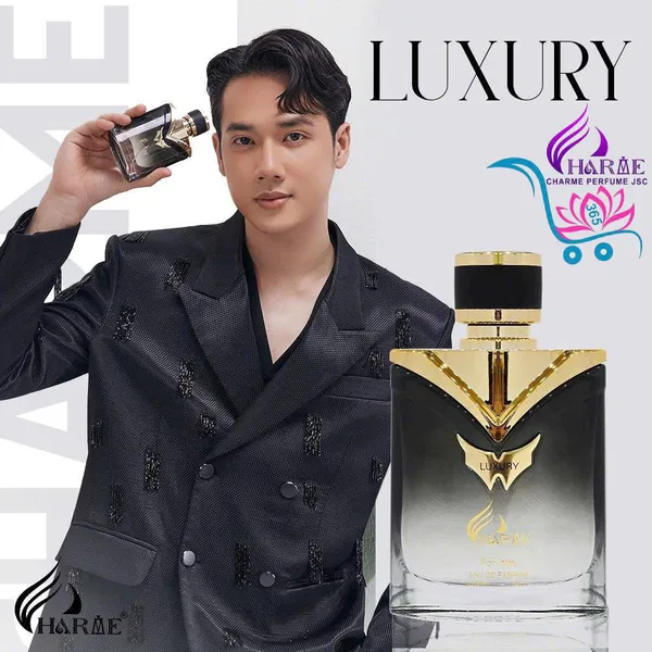 Nước Hoa Charme Luxury 100ml Nam Mới Chính Hãng [Phiên bản 2024]