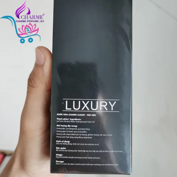 Nước Hoa Charme Luxury 80ml Nam Chính Hãng