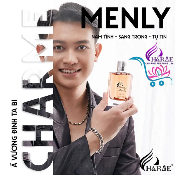 Nước Hoa Charme Menly 100ml Nam Chính Hãng