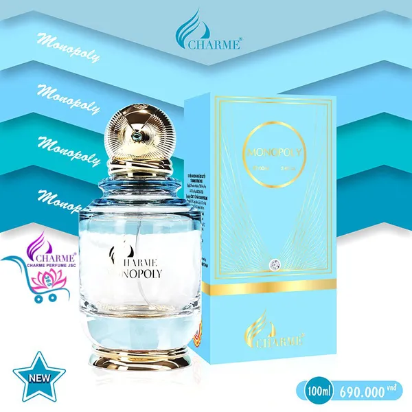 Nước Hoa Charme Monopoly 100ml Nữ Chính Hãng