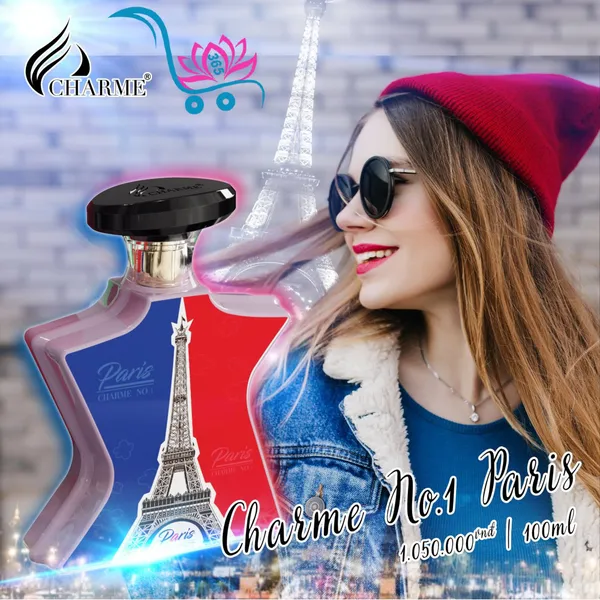 Nước Hoa Charme No.1 Paris 100ml Nữ Chính Hãng