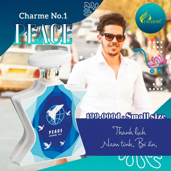 Nước Hoa Charme No.1 Peace 100ml Nam Chính Hãng