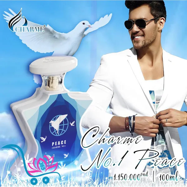 Nước Hoa Charme No.1 Peace 100ml Nam Chính Hãng